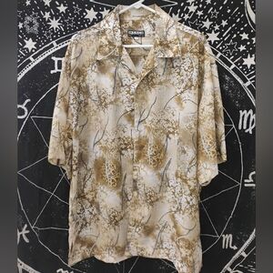 MENCH VINTAGE MENS DRESS SHIRT SZ XL